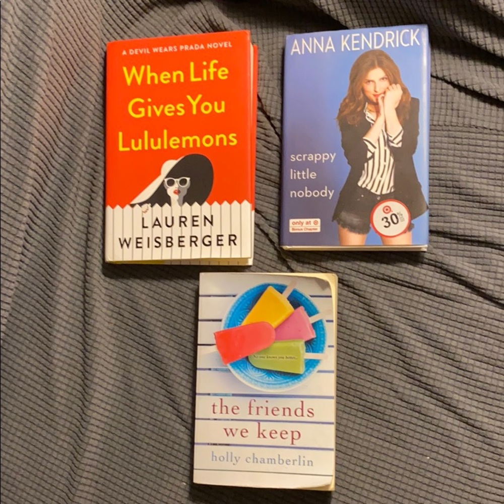 3 used books